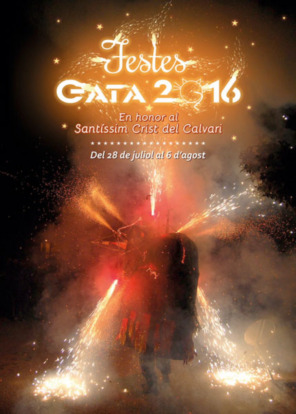 Fiestas en honor al Santísimo Cristo del Calvario 2016 Gata de Gorgos